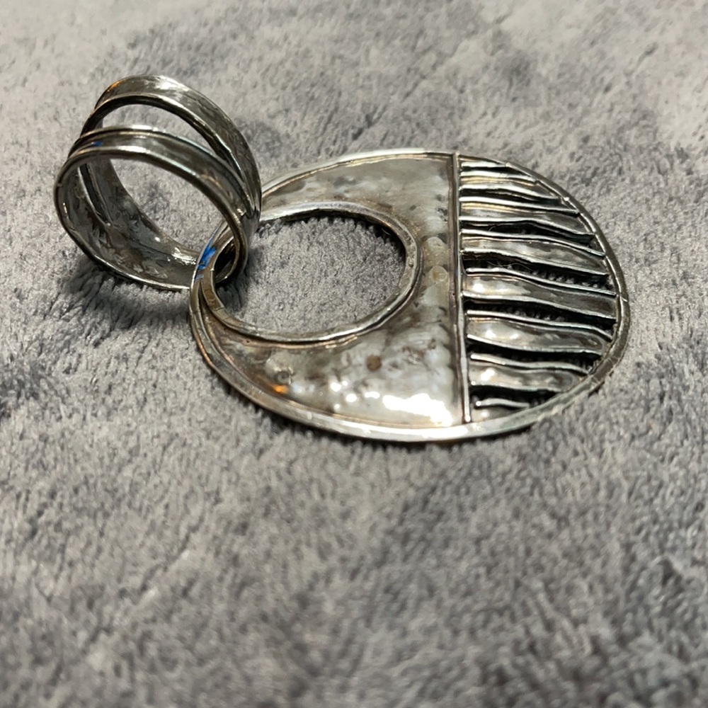 Silpada Sterling Silver 3” Pendant for Necklace. - Picture 3 of 5